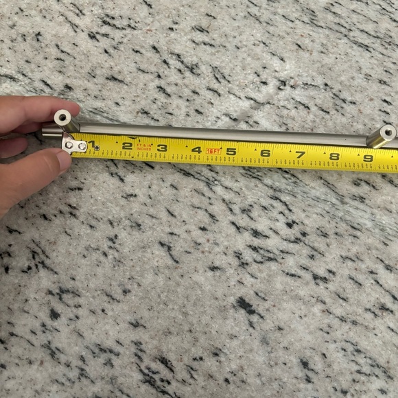 Bar Drawer Pulls Stainless Steele 8 7/8 center to center (set of 3) - Picture 5 of 7